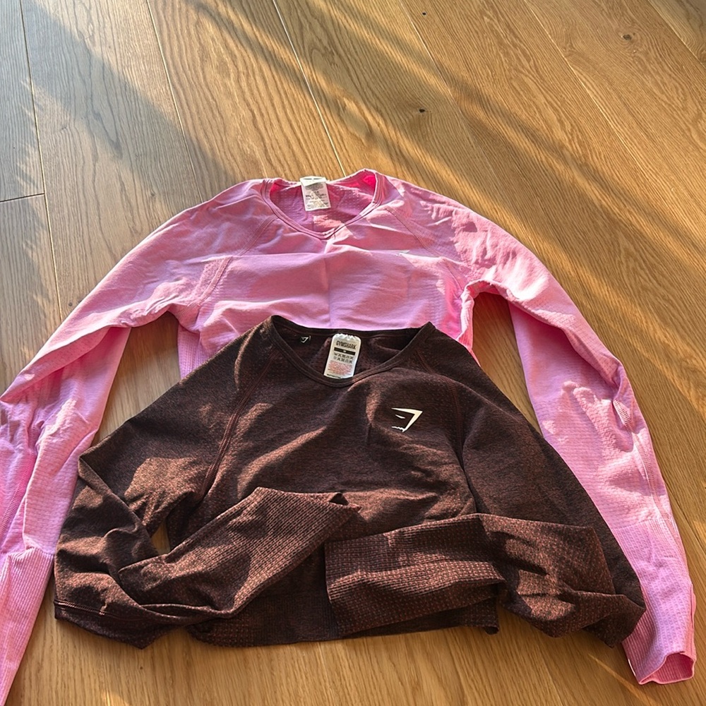 Gymshark vital crop long sleeve